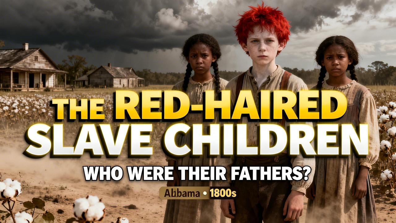 Slave Girls With Red Hair and Pale Skin Kept Appearing in Alabama — The Fathers Were Never Named