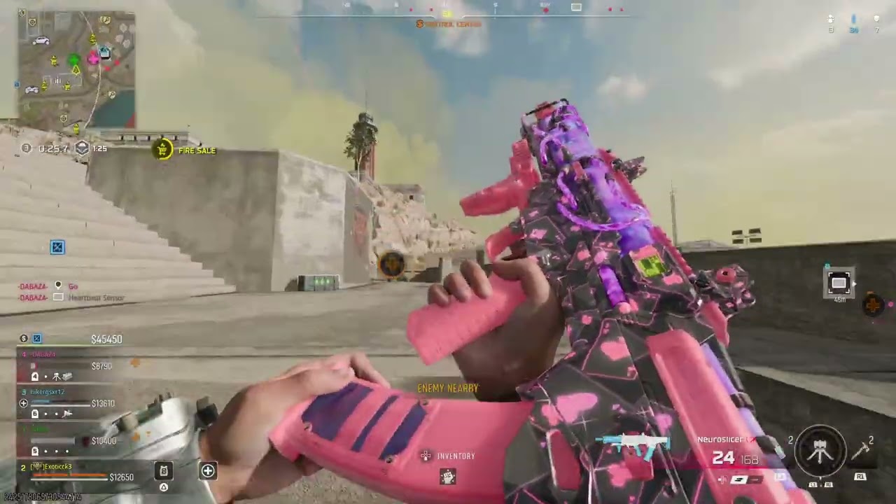Intense Game of Call Of Duty  Gamer Girl WARZONE