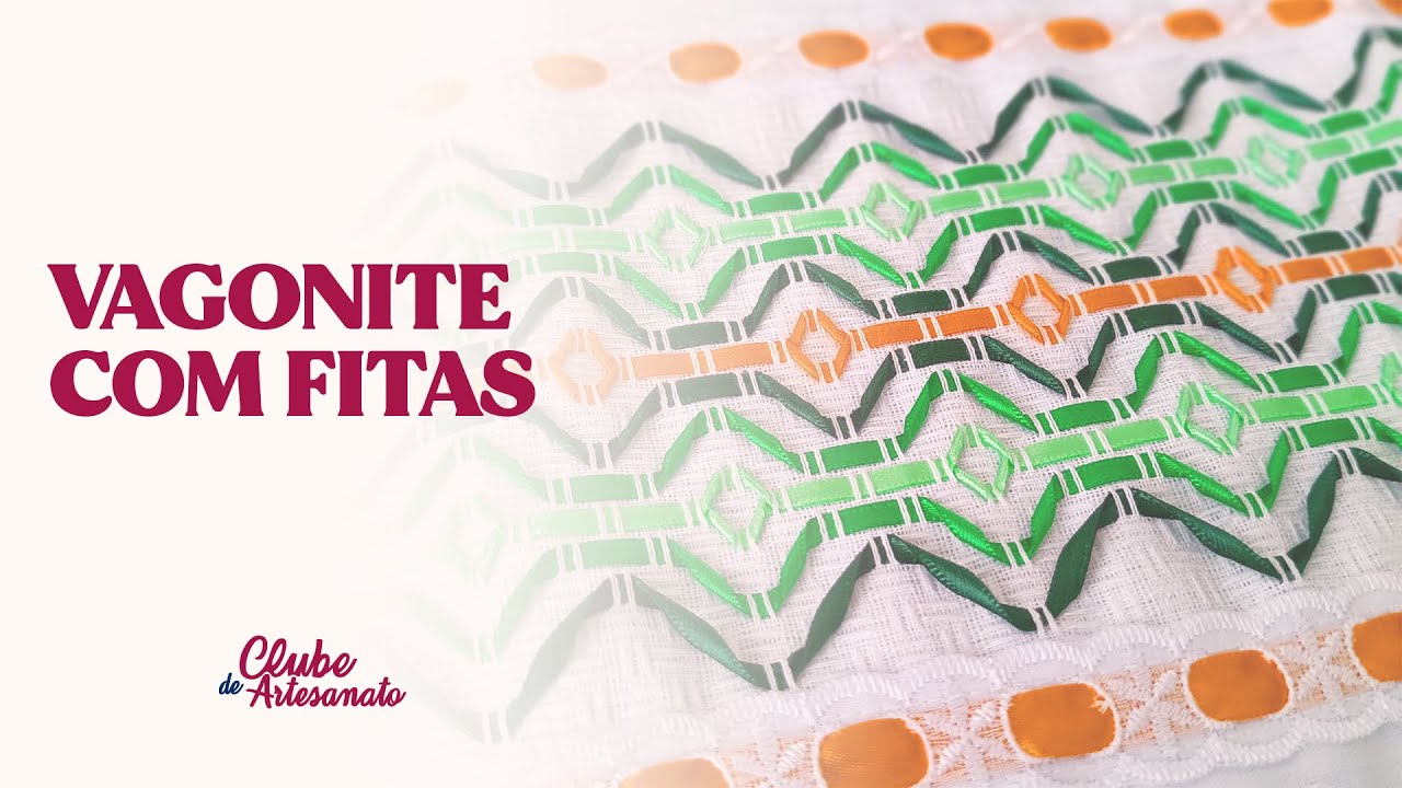 Aprenda Vagonite com Fitas: Passo a Passo em Guardanapo | Artesanato com Fitas Progresso