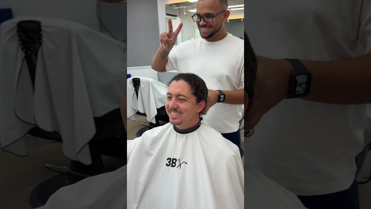 Transformación después de dos años sin cortarse el cabello 💇 