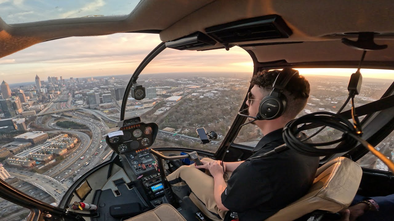 A day in the life of a HELICOPTER TOUR Pilot around ATL!