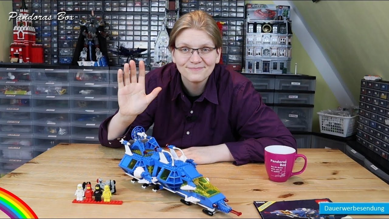 Review - LEGO® 6985 - Cosmic Fleet Voyager -  1986 war ein guter Jahrgang :) 2/3