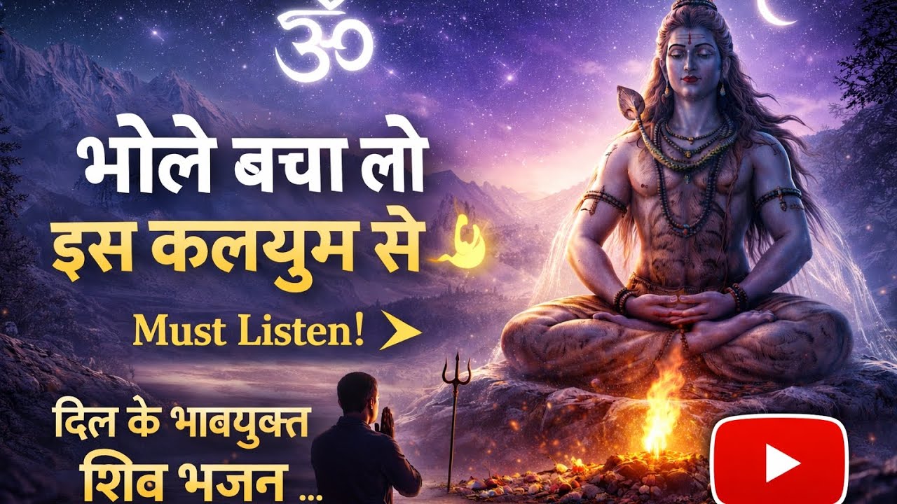 “कलयुग की सच्चाई 😢 | भोले बचा लो इस दुनिया से 🙏 | Powerful Shiv Bhajan”