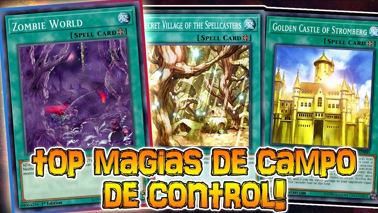 TOP: 7 MEJORES MAGIAS DE CAMPO DE CONTROL! #yugioh #yugiohtcg
