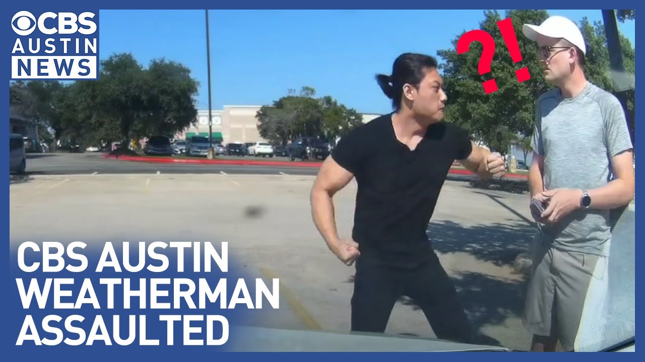 Road rage attack captured on dash cam of CBS Austin meteorologist