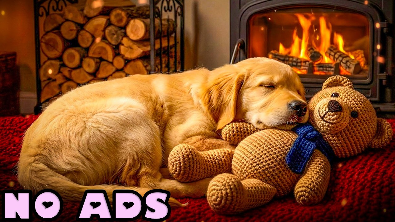 12 ЧАСОВ Успокаивающая музыка для собак 🎵💖 Музыка от страха разлуки 🐶 Исцеляющий сон собак 🎵
