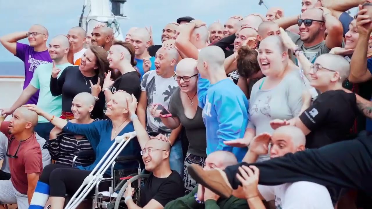 NEPTUNE DAY 2: young girls getting headshave for Neptune day