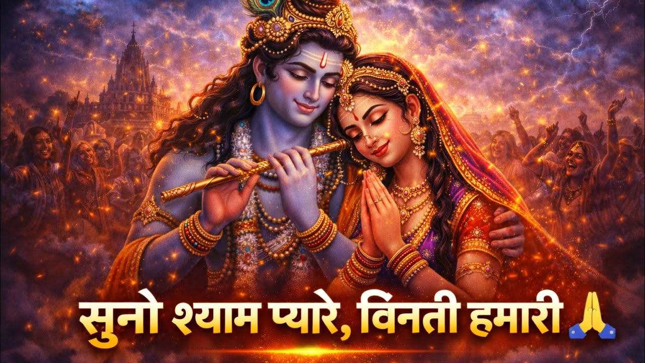 सुनो श्याम प्यारे ये विनती हमारी 🙏#pyaare #song#swatimishra#viral #krishna #krishnbhajan 