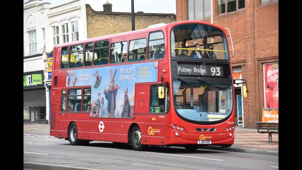 Buses in Morden July 2021
