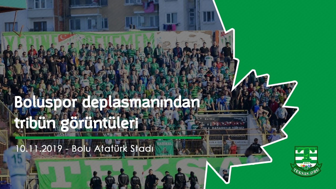 Boluspor deplasmanından görüntüler