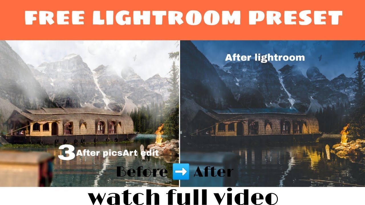 FREE LIGHTROOM PRESET DOWNLOAD🇮FULL EDITING🇮