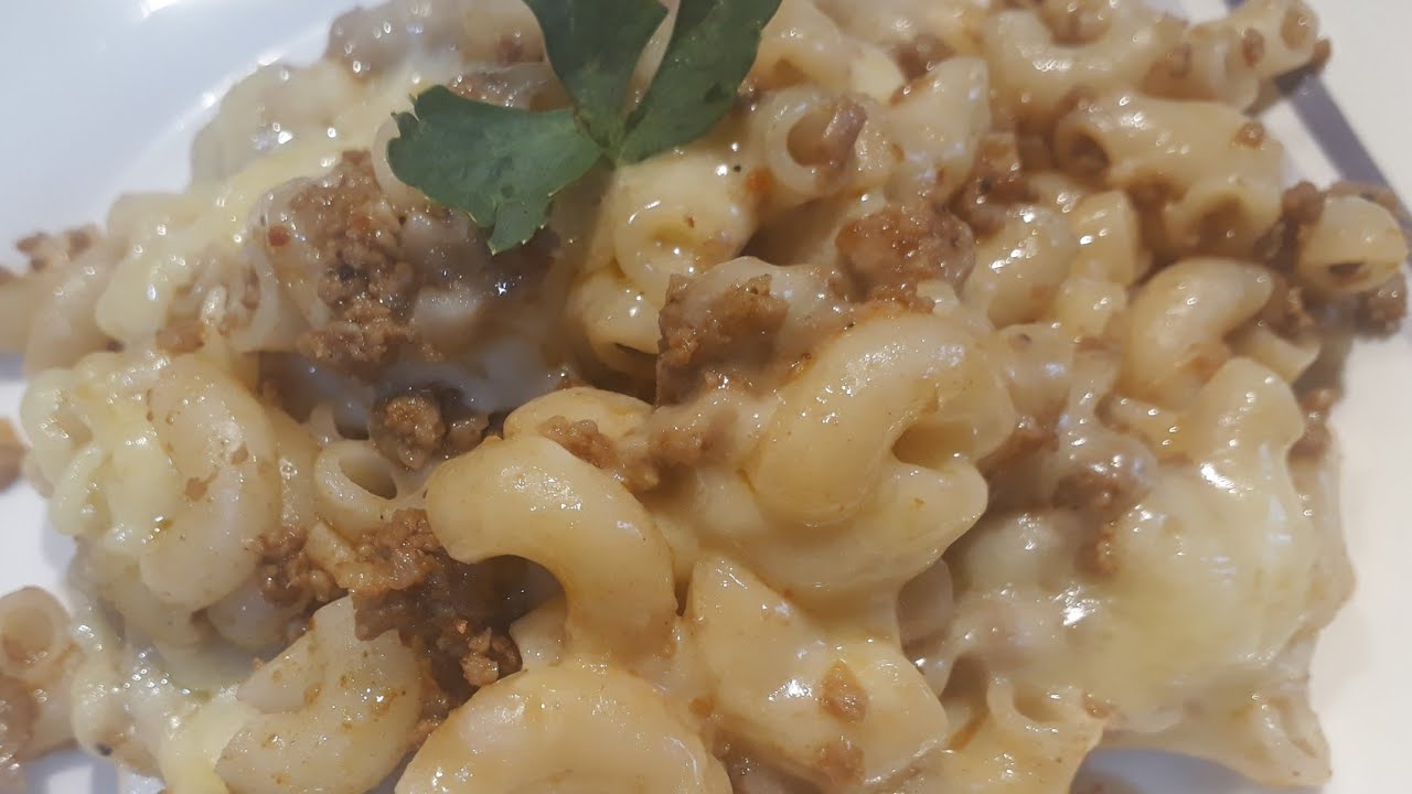 Mince Cheesy Pasta /Goulash Recipe/How To Make Mince Pasta