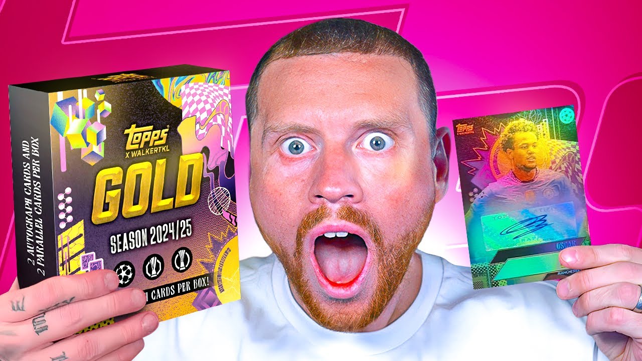 OPENING TOPPS GOLD UEFA CLUB COMPETITIONS BOX!