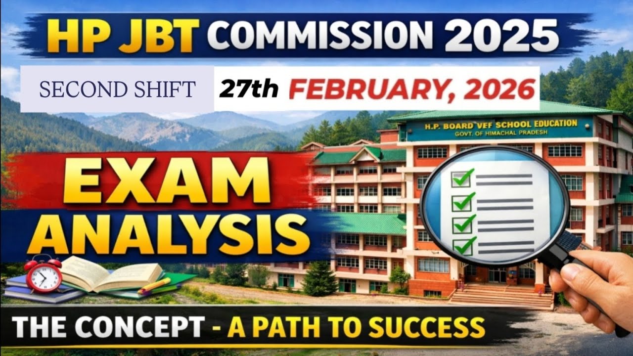 HP JBT Commission Review of Second Shift of 27th February 2026 || Analysis of HP JBT Commission 2026
