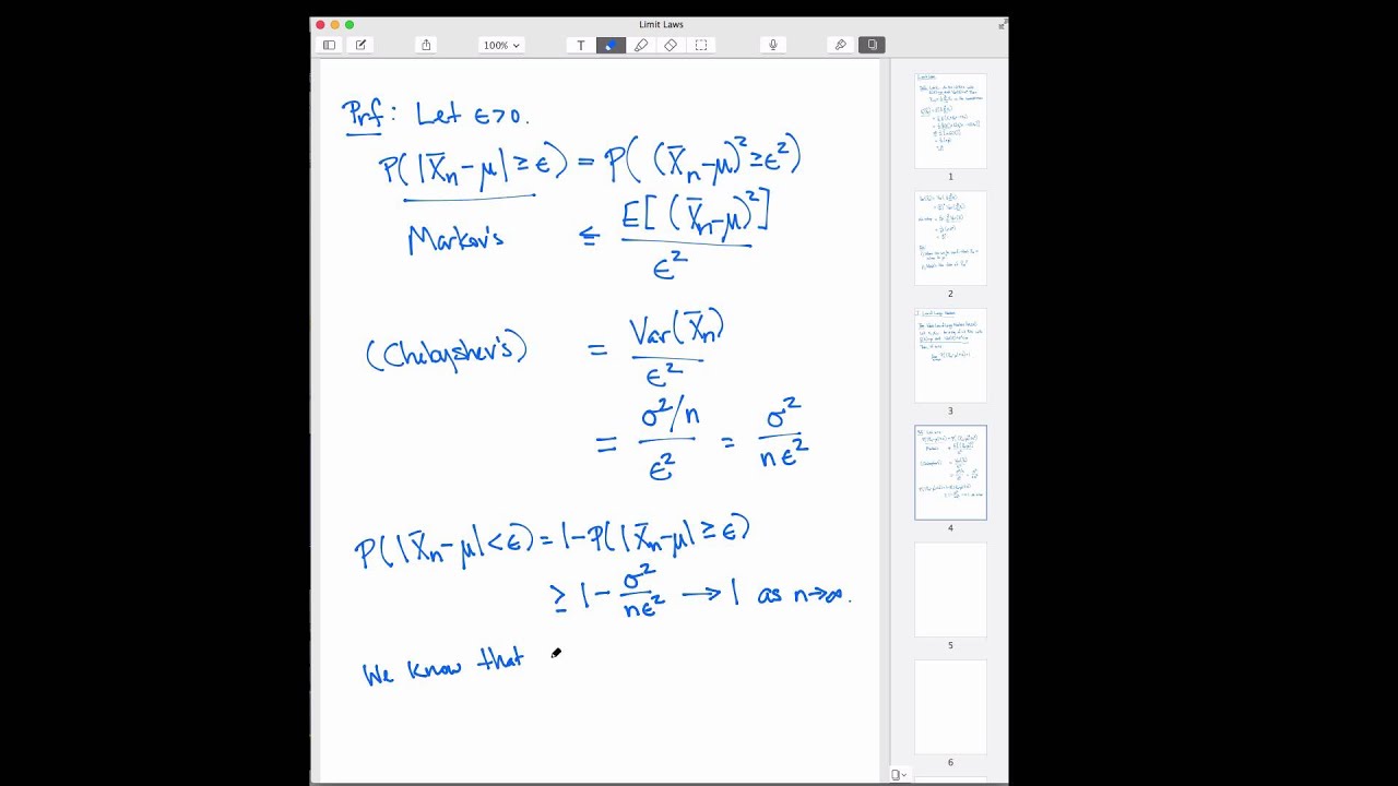 Law of large numbers