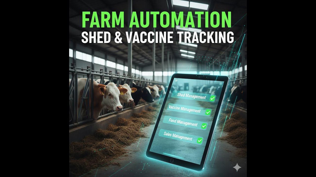Livestock Management SaaS: Digital Control of Your Farm & Sheds #businesssoftware
