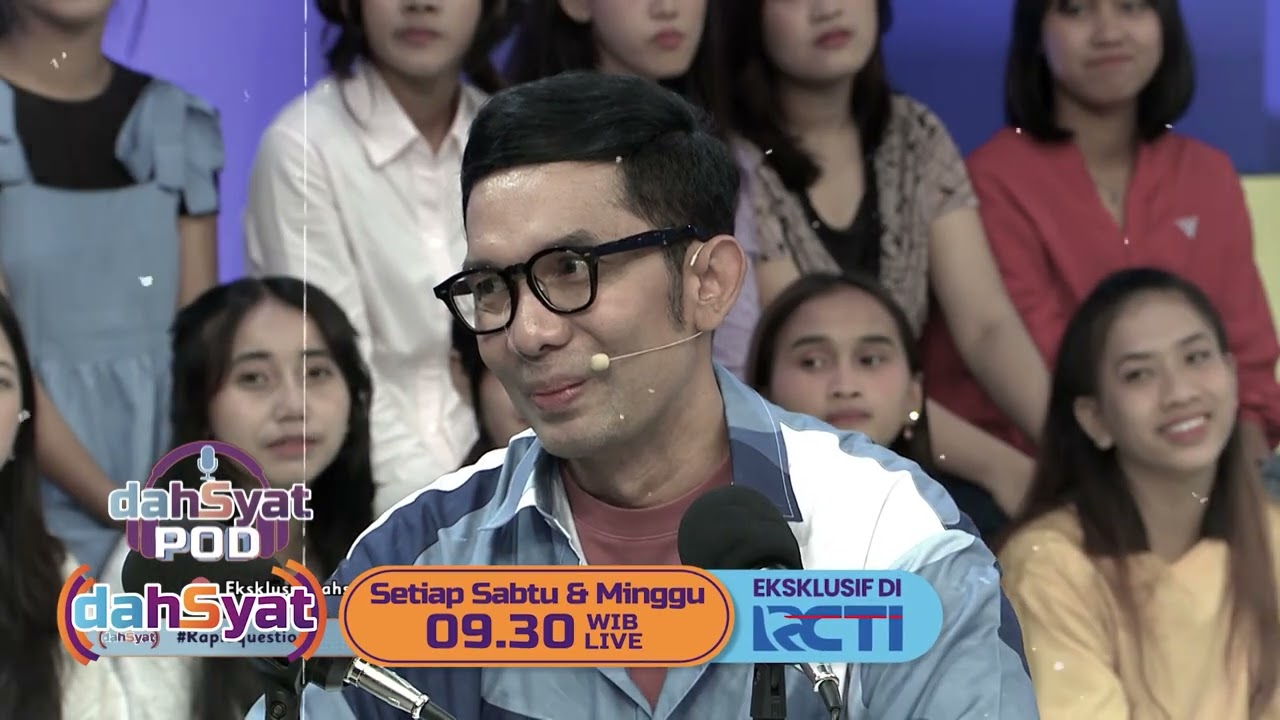 Weekend semakin ceria dengan bintang dan host teroke.DAHSYAT sabtu & minggu 09.30 wib