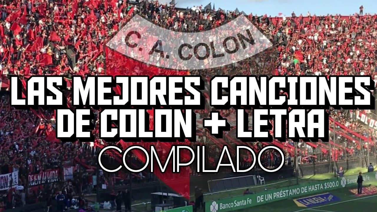 COMPILADO MEJORES CANCIONES DE COLÓN 🔴⚫⭐