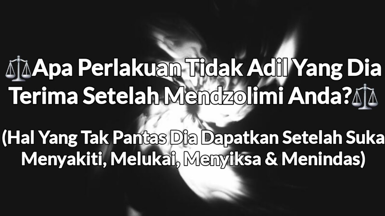 Portal Energi (Kasus Dominan), ⚖️PERLAKUAN TDK ADIL YG DIA TRMA STLH MENDZOLIMI ANDA?⚖️