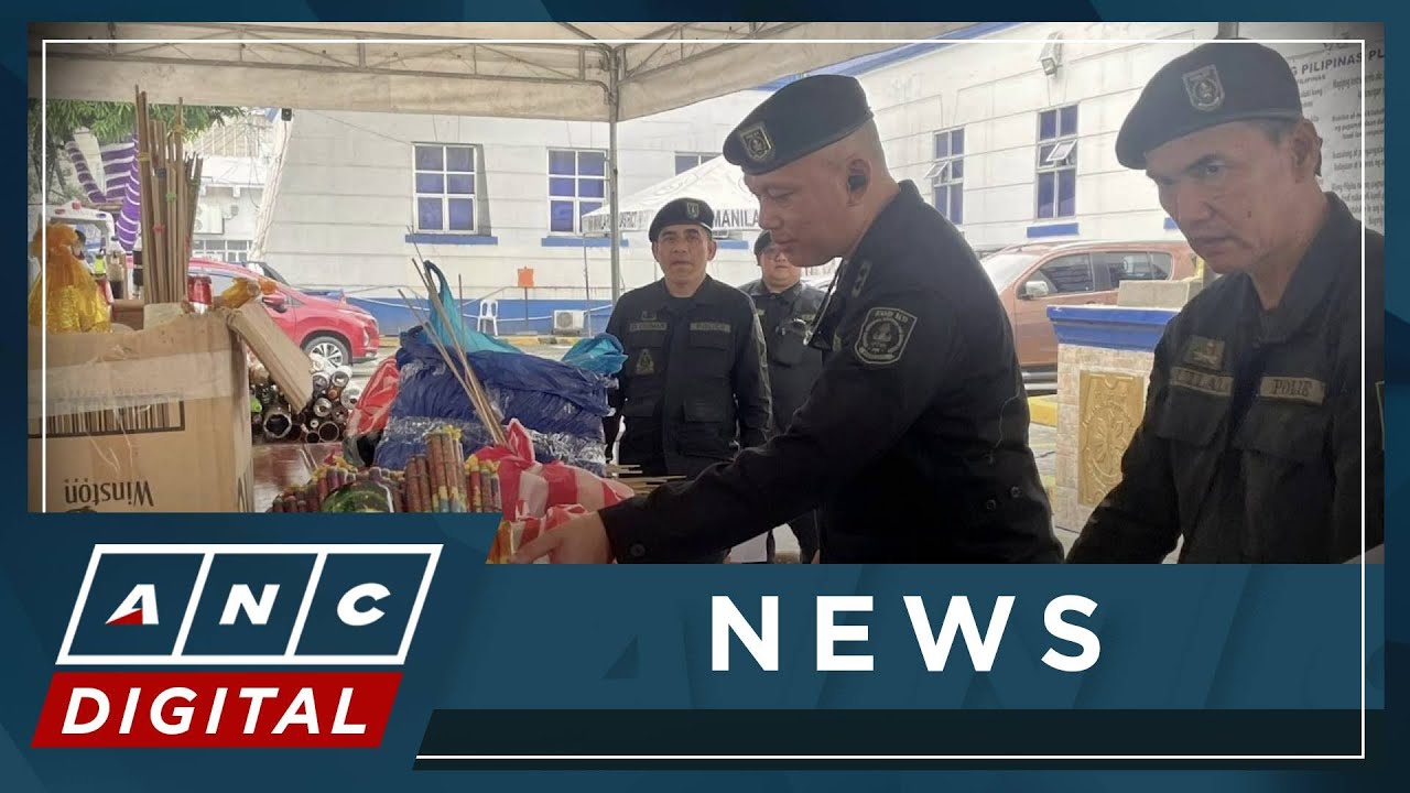 PH national police confiscates illegal firecrackers worth P3.9-M | ANC