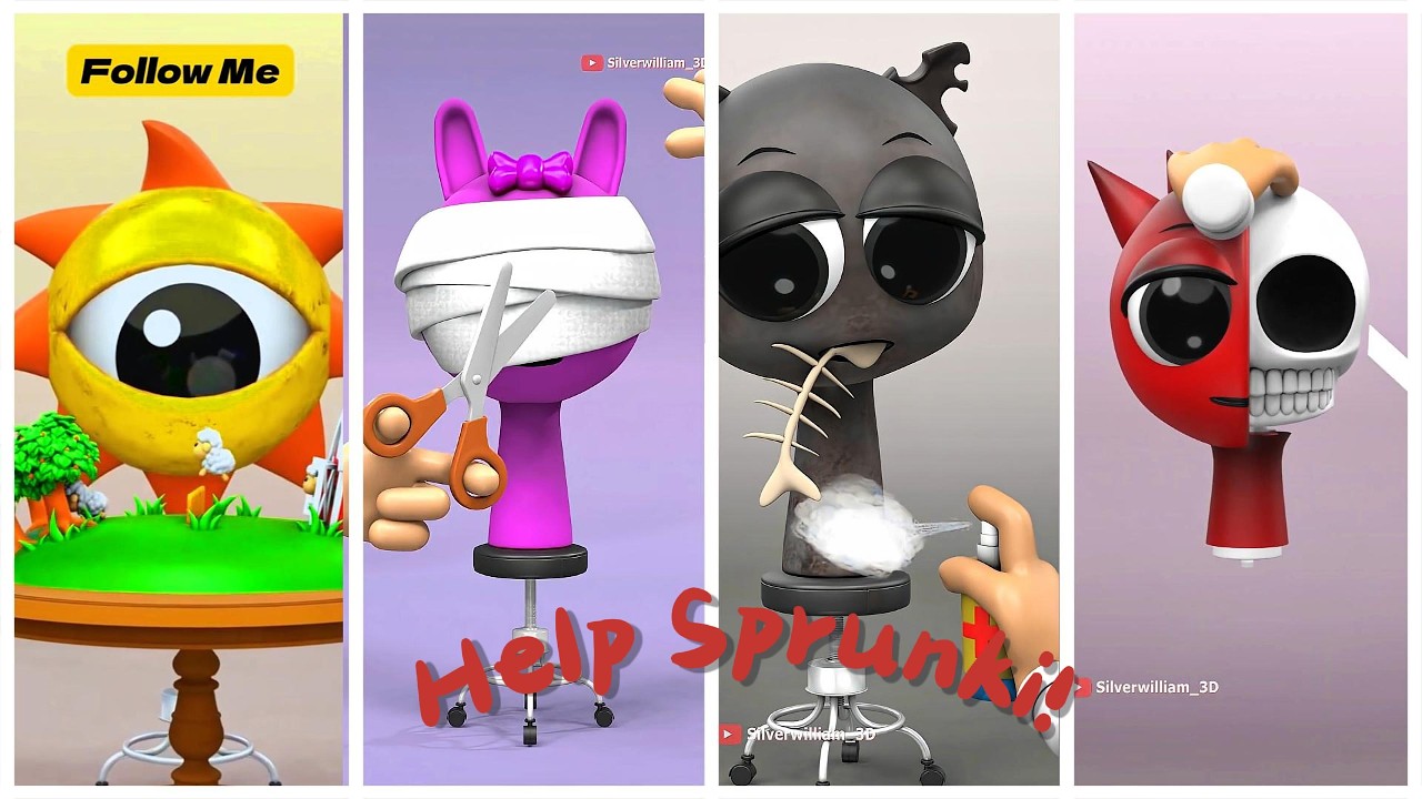 🌈 Will the Sprunkis be okay?👀 Watch till the end to see what happens!