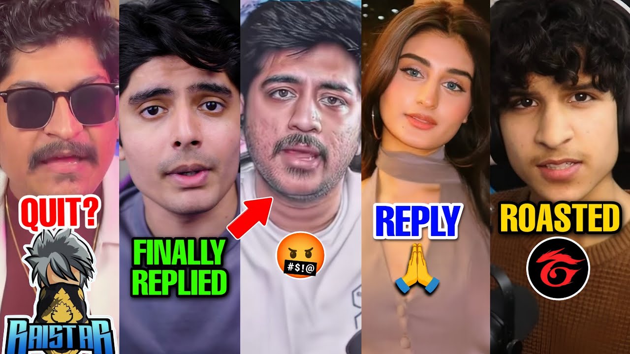 WHAT😯Finally Total Gaming Replied to Alexa Live🤬 | Gyan Gaming & Raistar Leave Free Fire?💔