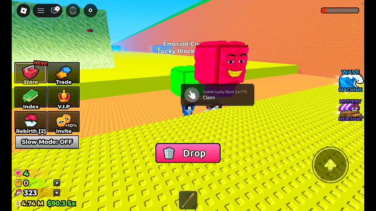 I played Escape Tsunami For Brainrots! Whith my cuns