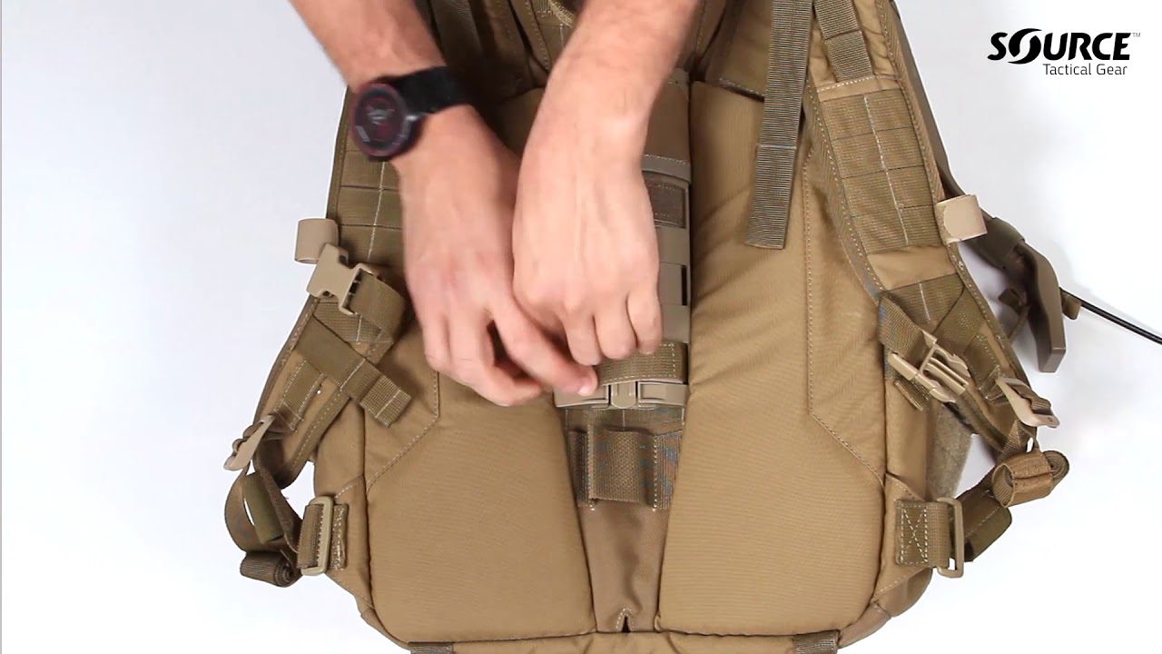 Transferring DWD from Scalable Tactical Vest (STV) to 40L pack