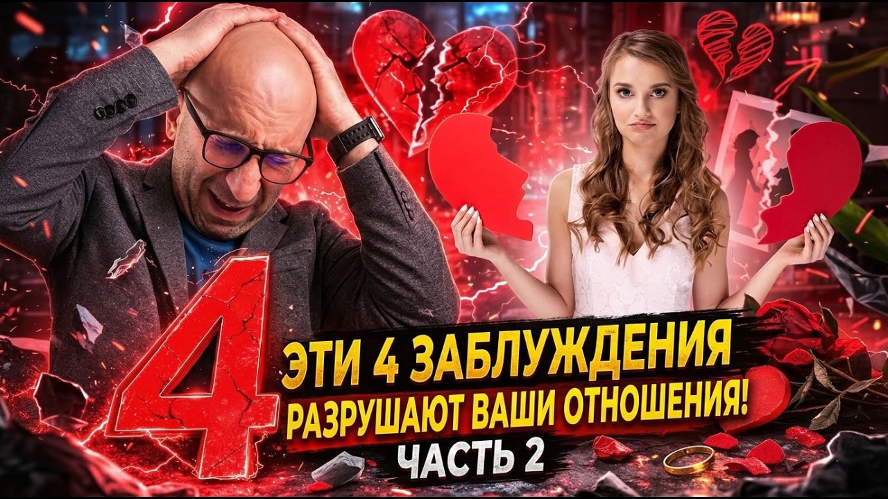 4 заблуждения женщин о любви, которые убивают ваши отношения! Часть 2