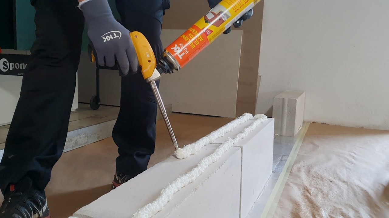TKK PU FIX BUILDING BLOCK ADHESIVE | Quick and easy building