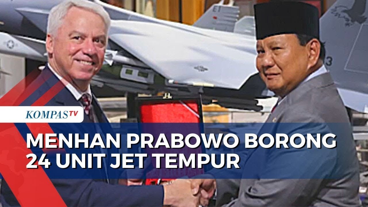 Menhan Prabowo Borong 24 Unit Jet Tempur F-15EX Buatan Boeing