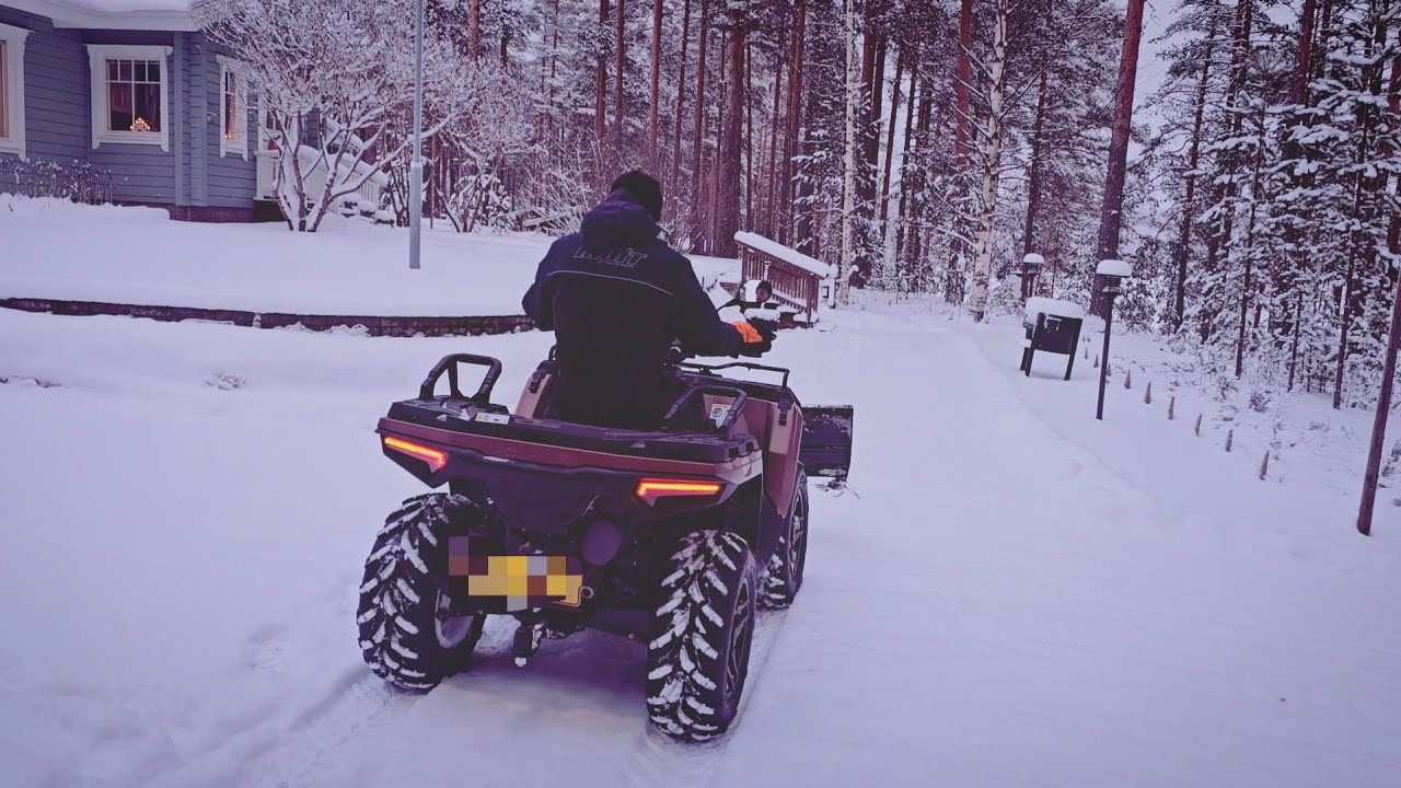 Polaris Sportsman 570 EPS SE Premium LE-Matte Copperhead-Lumen aurausta 