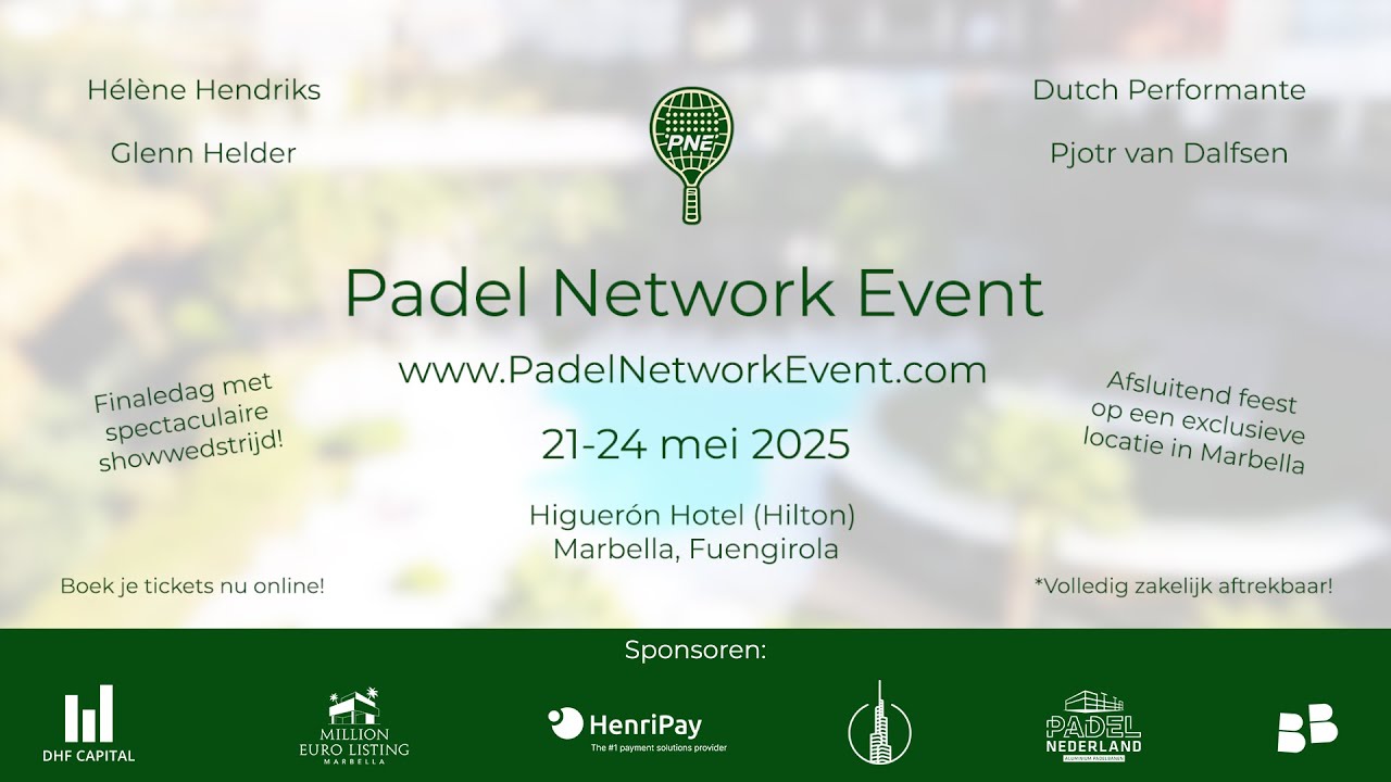 Padel Network Event Marbella 2025