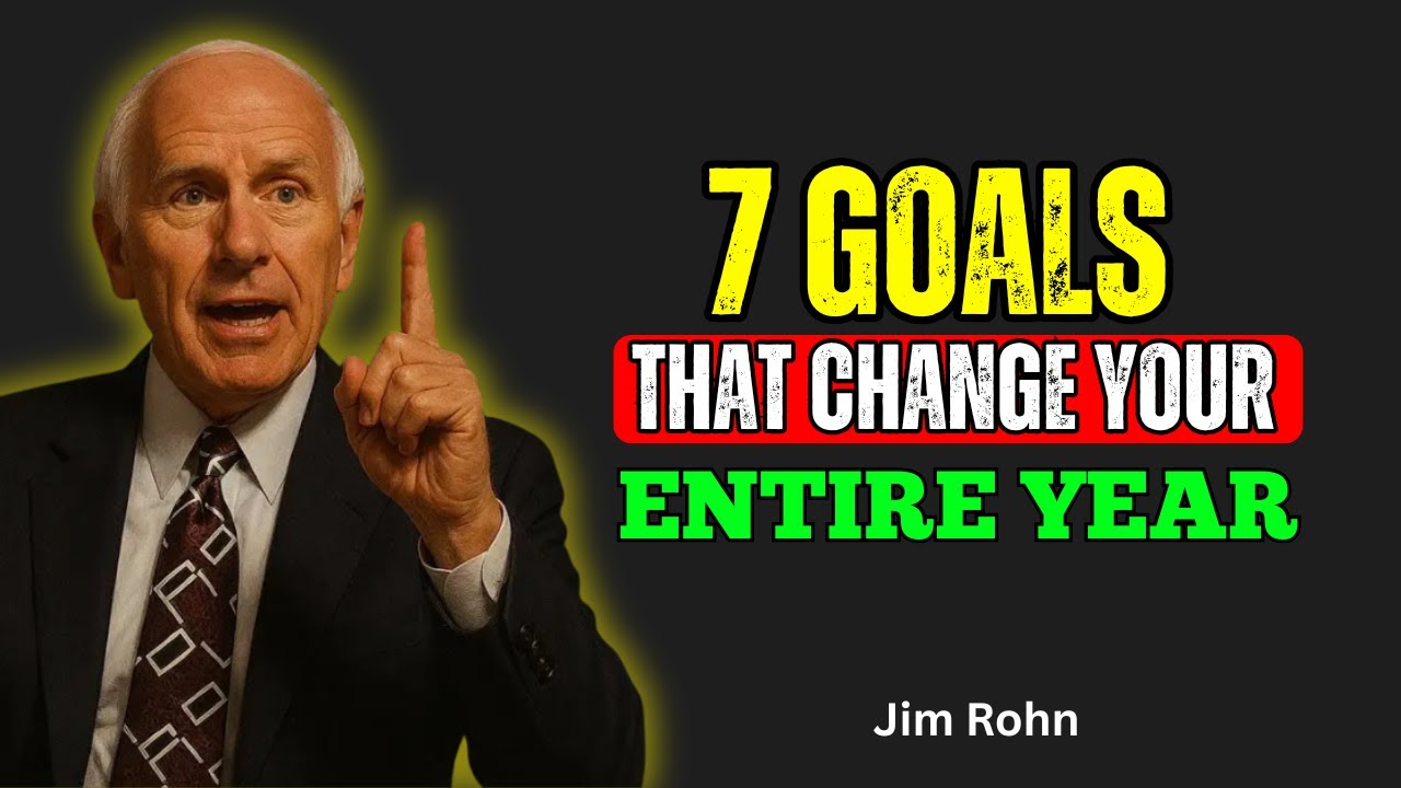 7 Goals to Make This Your MAGNIFICENT Year  Jim Rohn Motivation