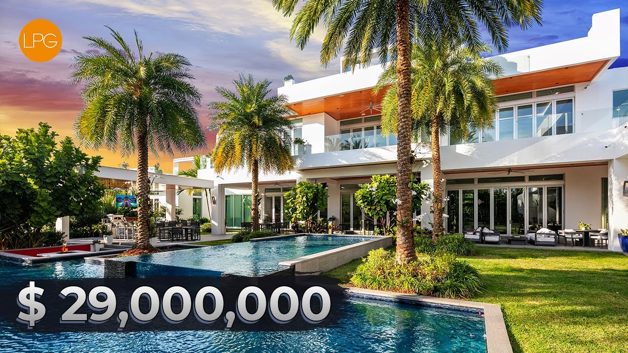 LUXURY MEGA MANSION FOR MILLIONAIRES IN PALM BEACH