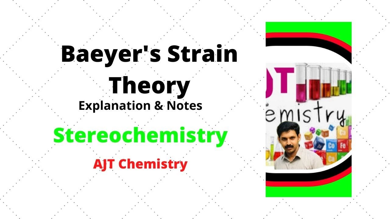 Baeyer's Strain Theory   AJT Chemistry