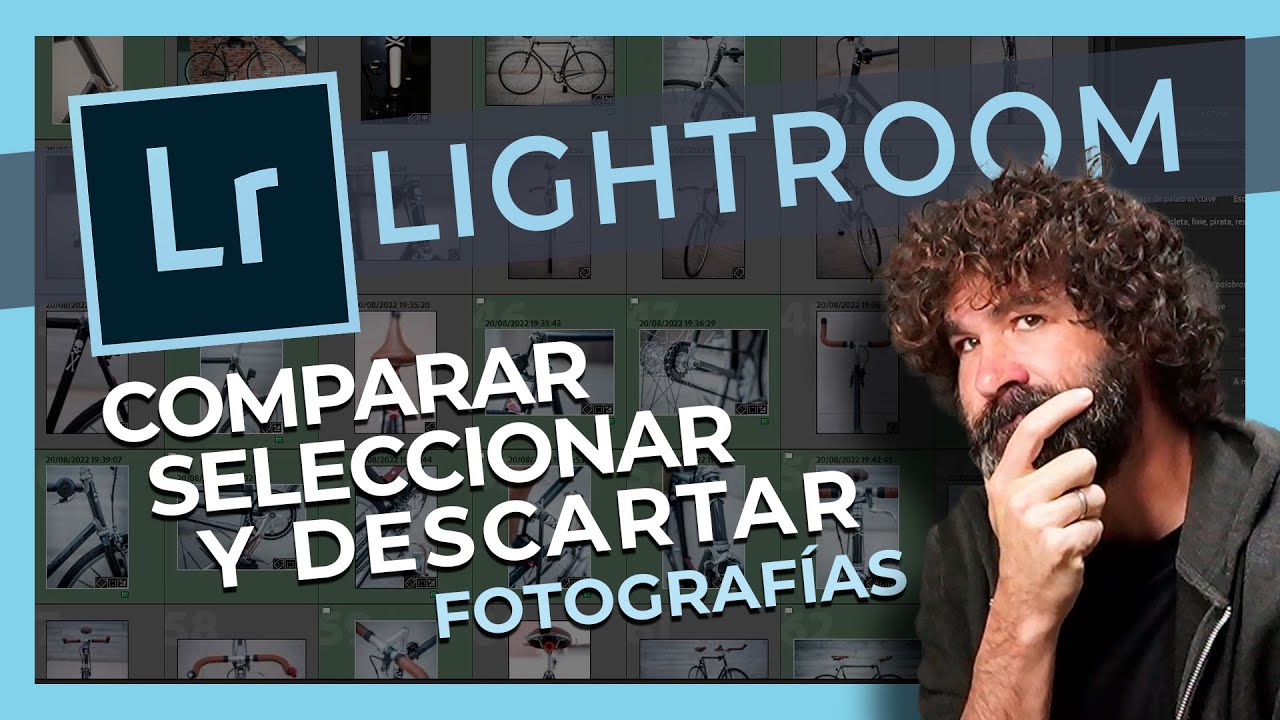 Comparar, seleccionar y descartar fotografías en Lightroom Classic