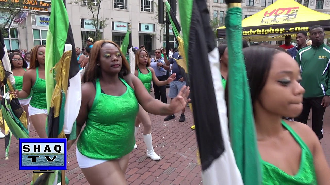 Kentucky State University March In @ Circle City Classic 2019 Pep Rally