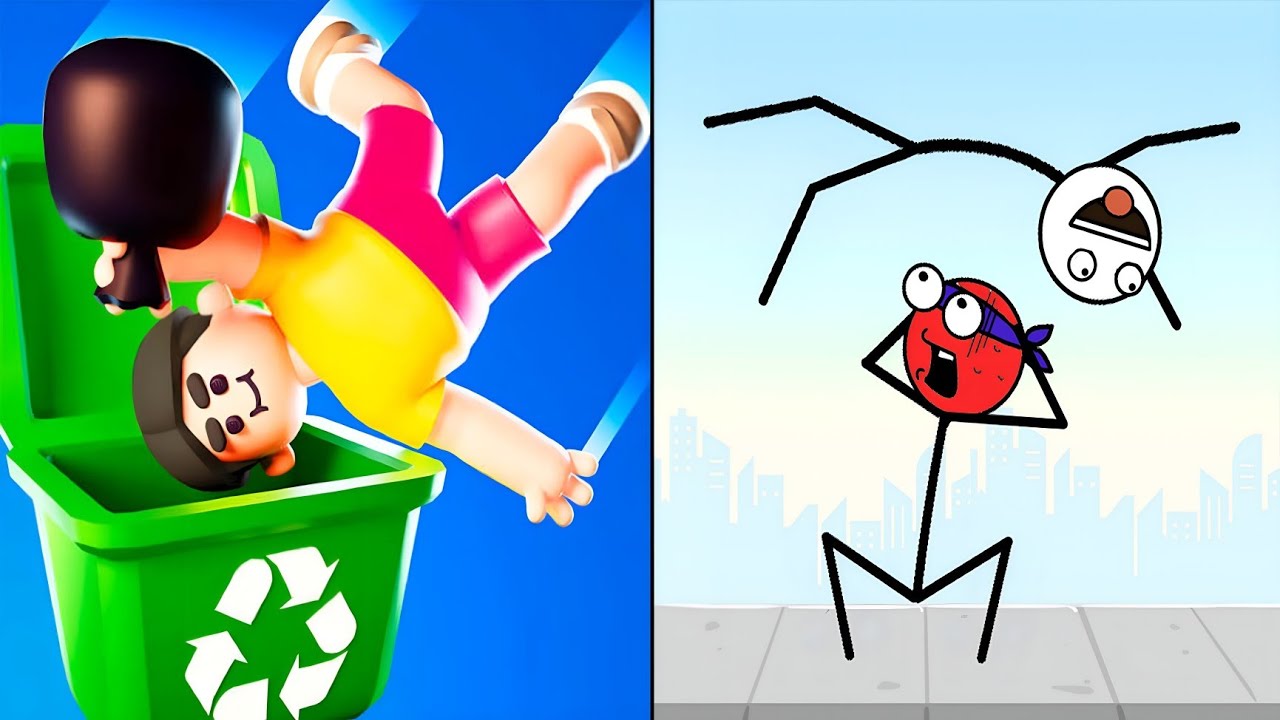 Lazy Jump 🆚 Flip Jump 💥🥵 | Up To Max Level SpeedRun Gameplay Walkthrough 