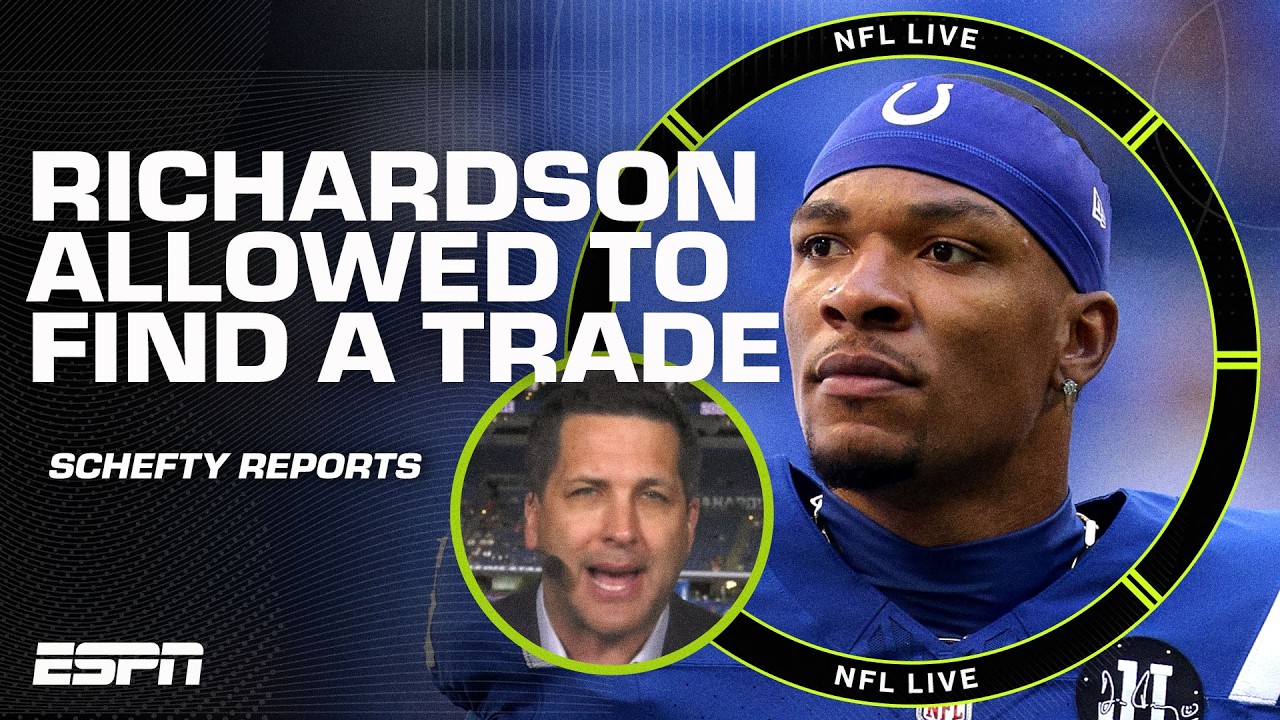 The Colts give Anthony Richardson permission to seek a trade 👀 Where will he end up?! | NFL Live