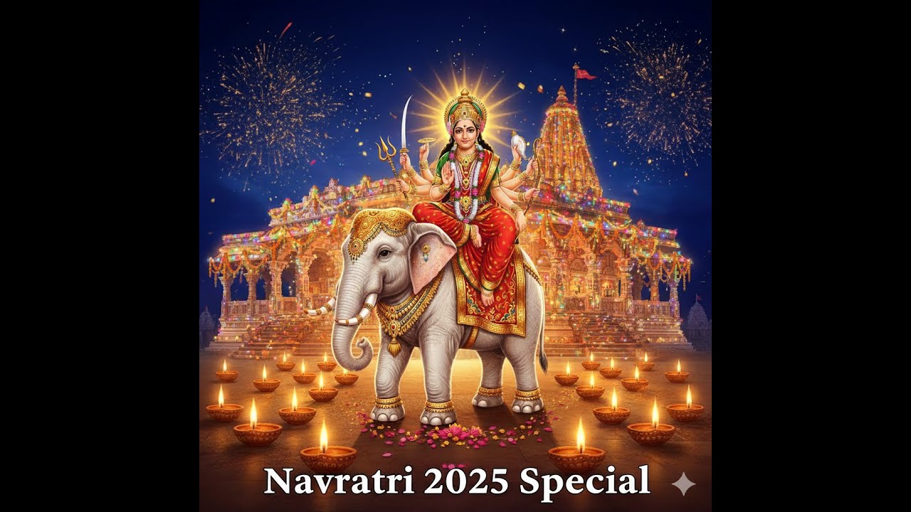 Navratri Song 2025 | Mata Rani Hathi Par Aagman | जय माता दी भजन | Durga Maa Bhakti Song | 