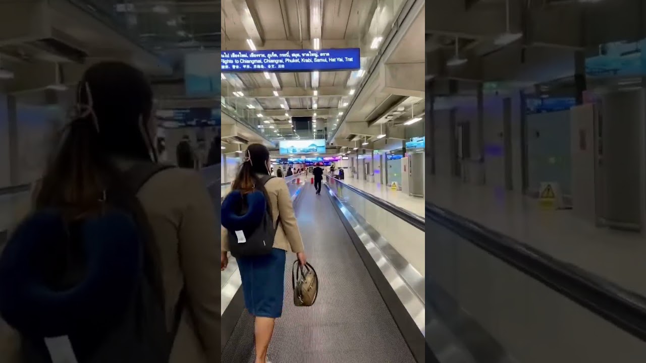 TOUCHDOWN BANGKOK🫶🏻 #thailand #couplegoals #travel #americanfilipinacouple #firstinternationaltrip