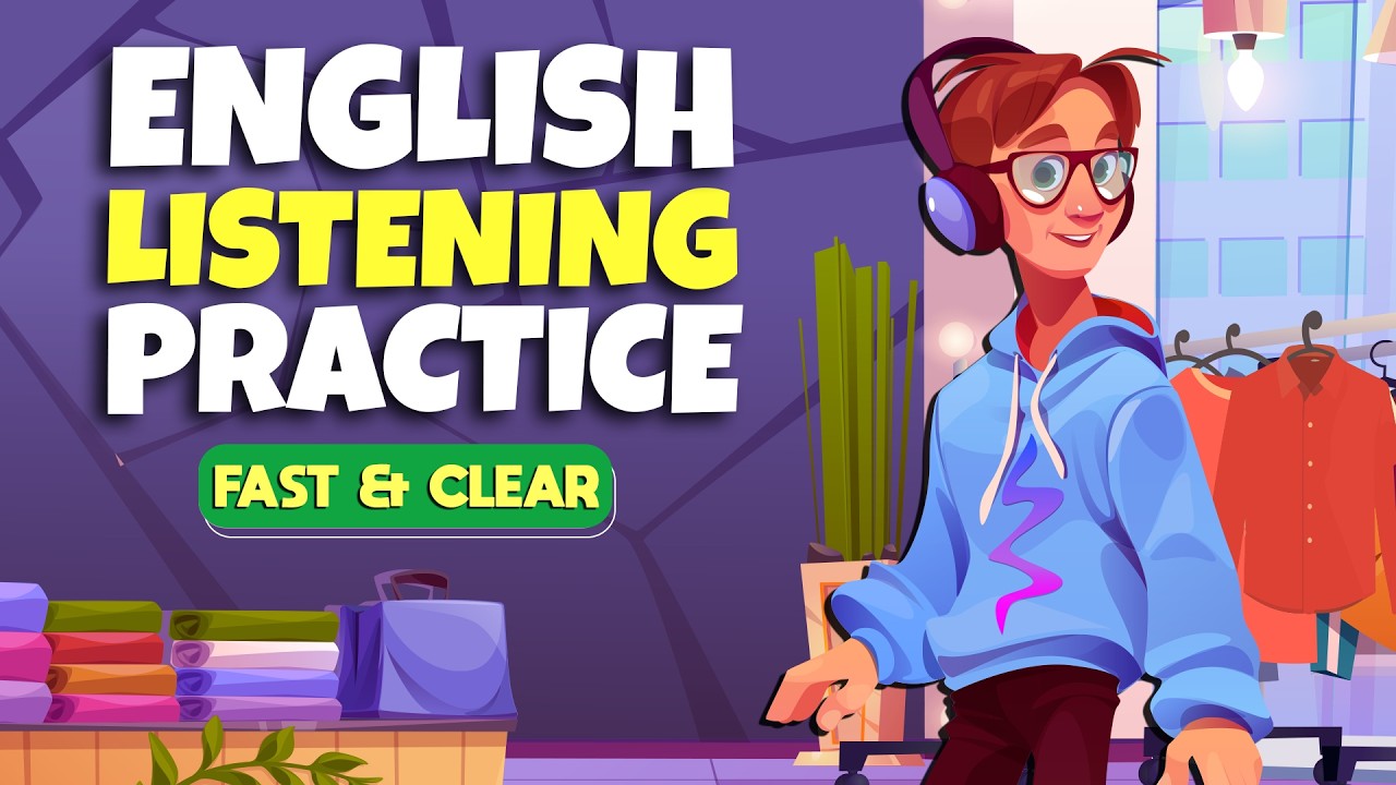 Practice English Listening Skills for Beginners | English Speaking Practice (A2-B1)