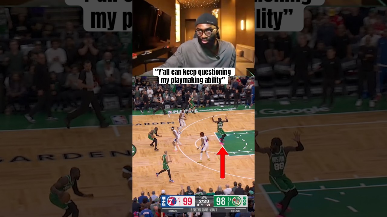 JB on why he made this pass in Game 7 👀