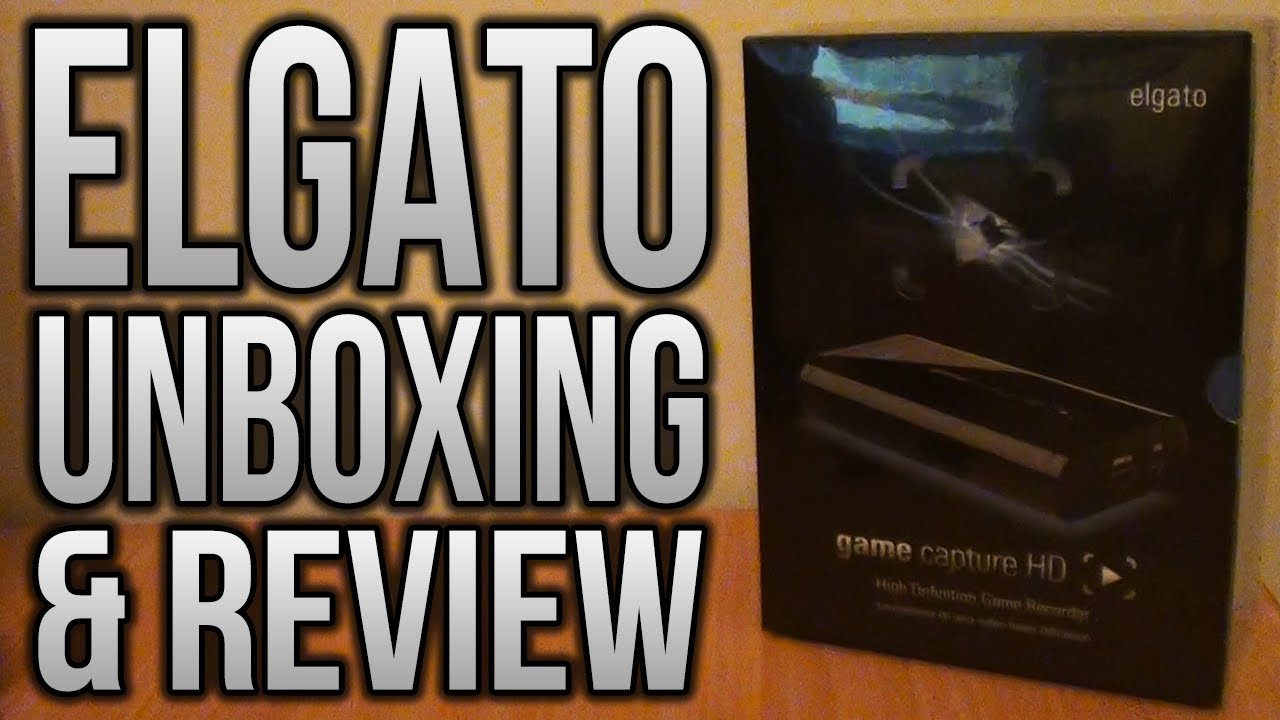 ELGATO GAME CAPTURE HD - Unboxing, Quality Test & HD PVR Comparison (Review)