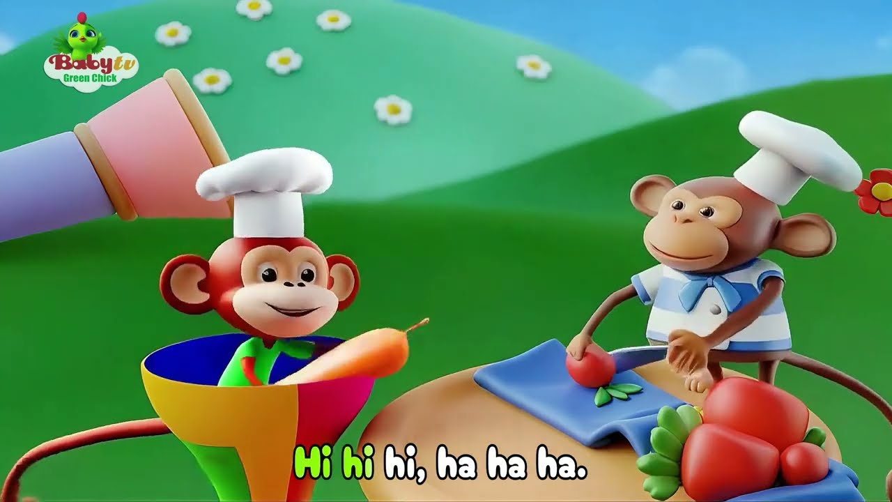 I Saw Bears 🐻|  Nursery Rhymes and Songs for kids🎵| ‪@BabyTVGreenChick