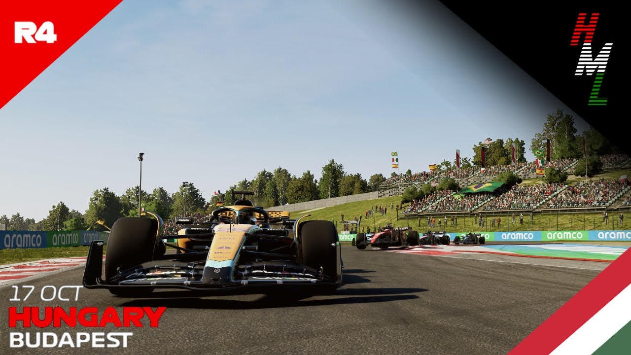 HML 1. szezon 4. futam Magyarorsz&aacute;g / F1 2023 liga