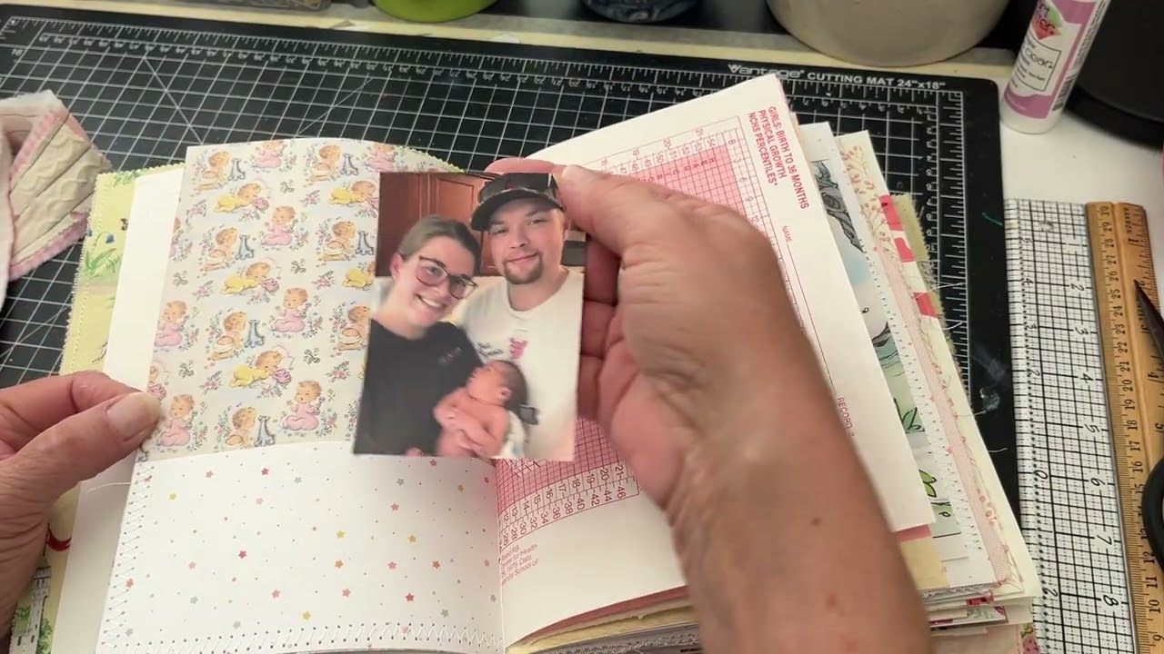 Sharing a Baby Girl Journal for my Great Niece 