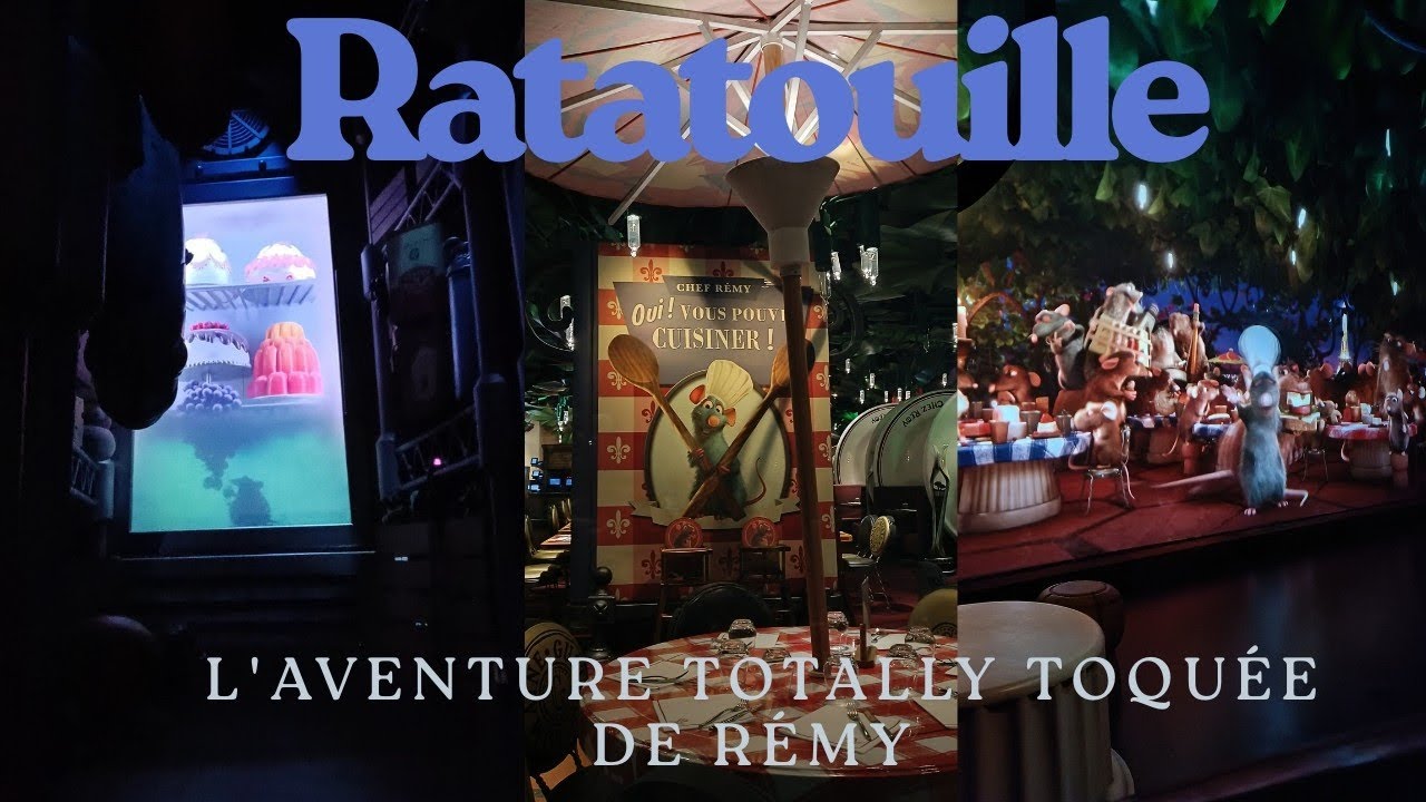 POV: Ratatouille L'aventure totally toquée de Rémy-DisneyLand París 2025(septiembre)