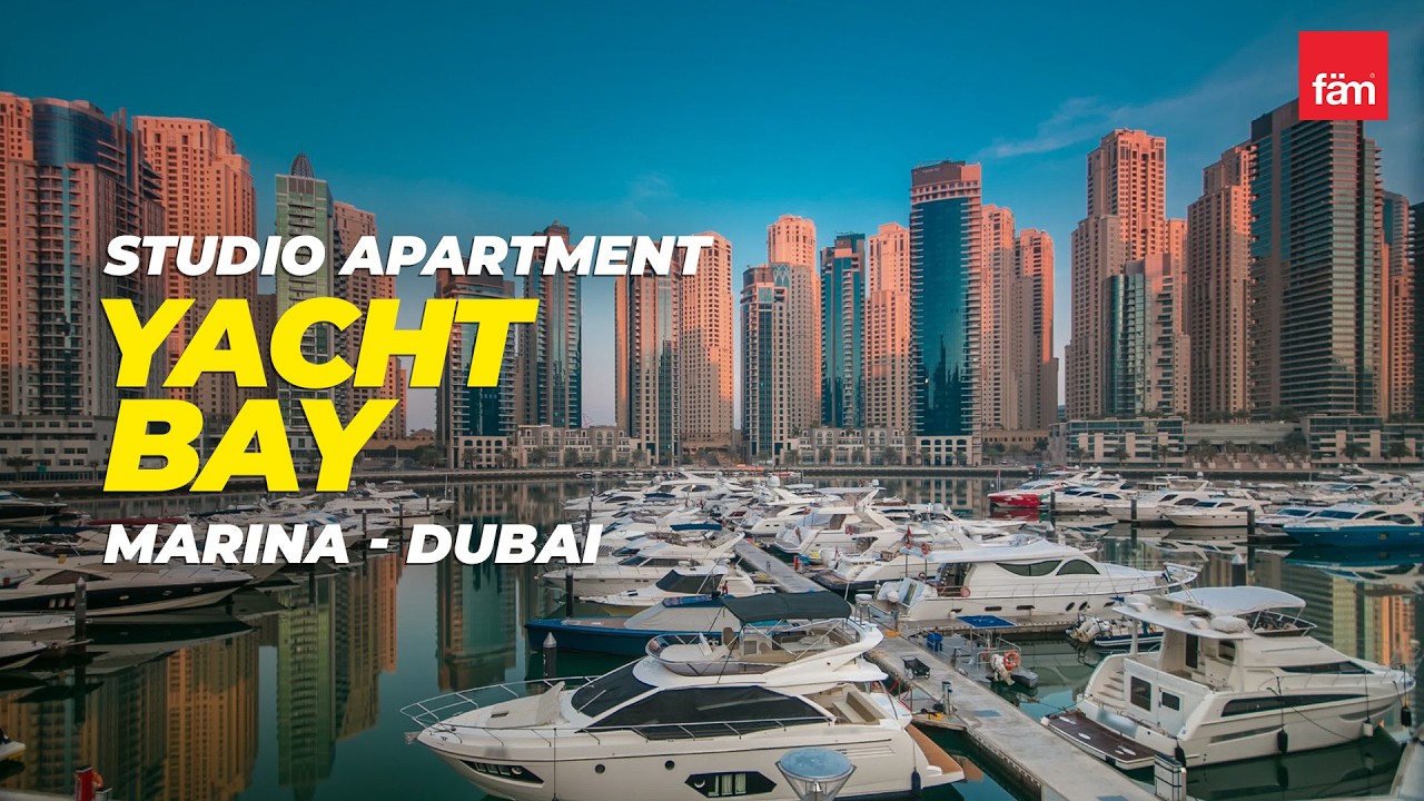 Spacious Studio Apartment in Yacht Bay, Dubai Marina